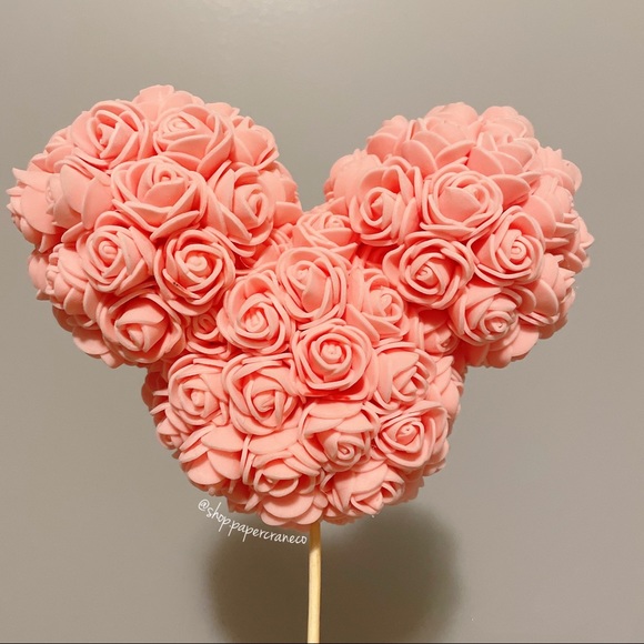 Handmade 3D Foam Roses Mickey Bouquet - Picture 4 of 7